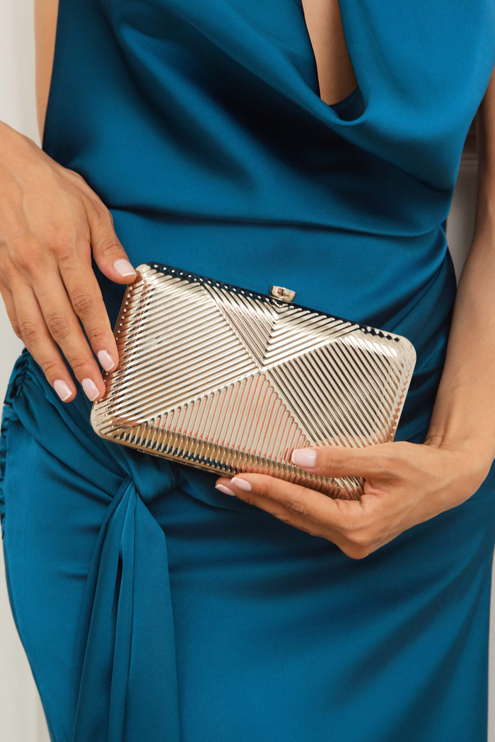 CLUTCH PILAR SILVER