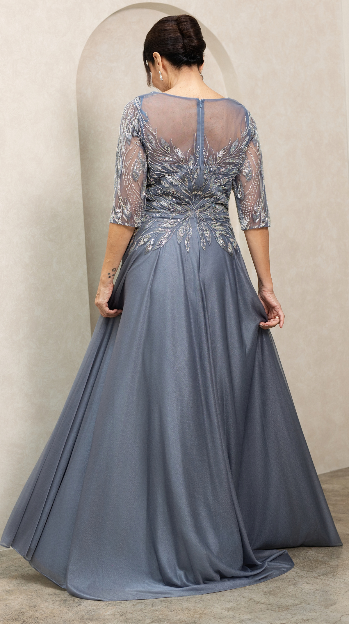 CLOTILDE SLATE BLUE