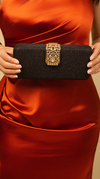 CLUTCH FRIDA BLACK GOLD