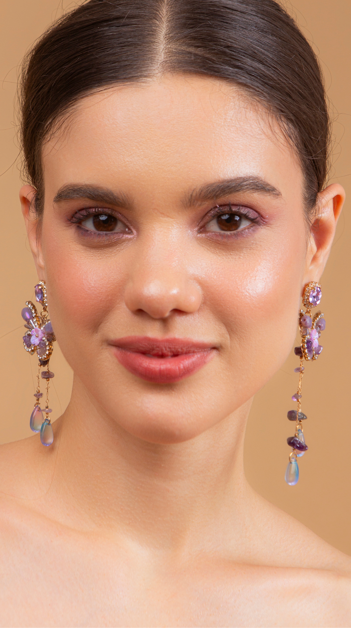 ARETES ISADORA MARIPOSA