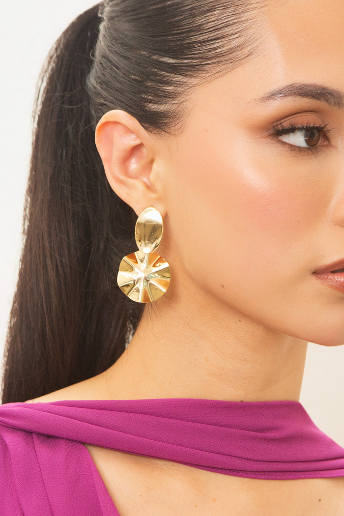ARETES CLAUDIA GOLD