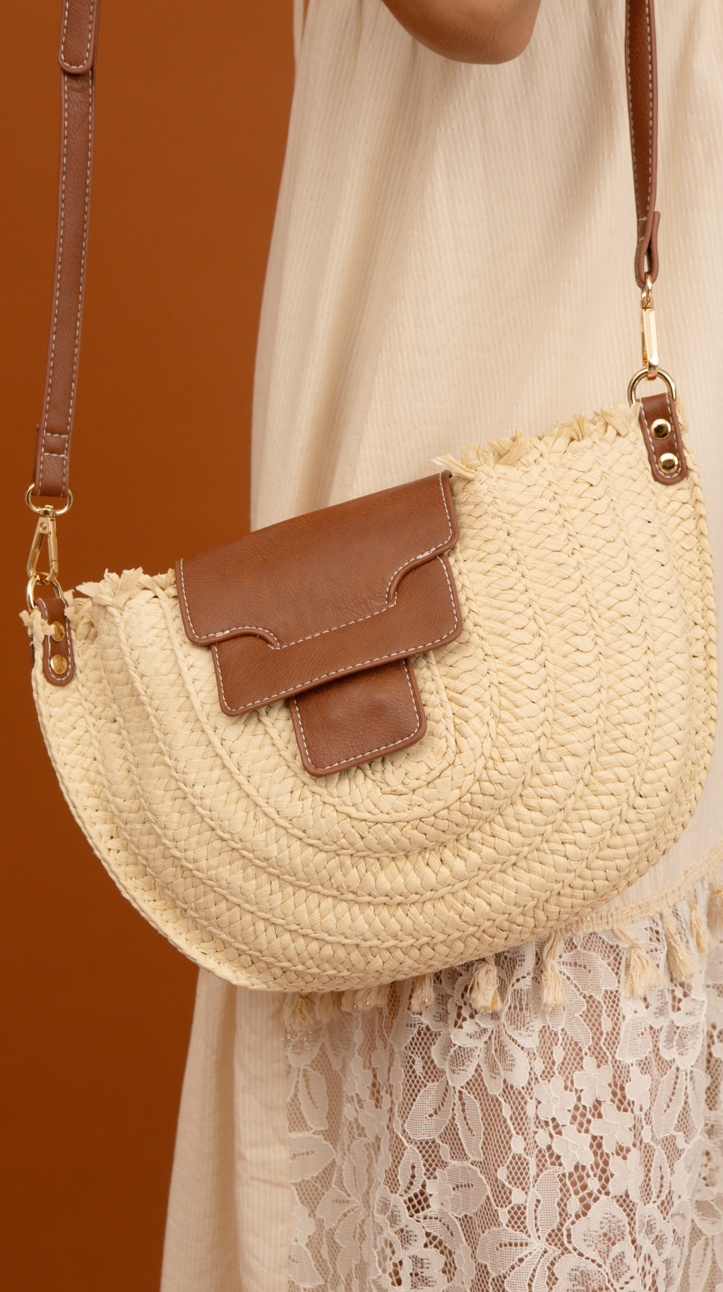 BOLSO CALIFORNIA IVORY