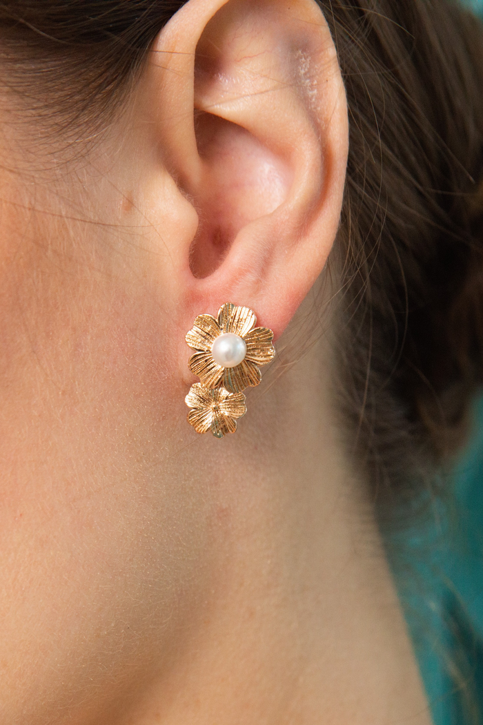 ARETES NINA GOLD